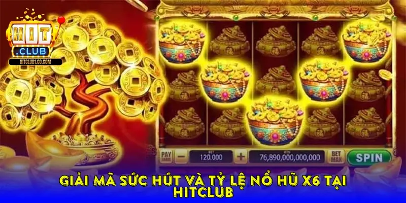 Giải Mã Sức Hút Và Tỷ Lệ Nổ Hũ X6 Tại HitClub Giải Mã Sức Hút Và Tỷ Lệ Nổ Hũ X6 Tại HitClub